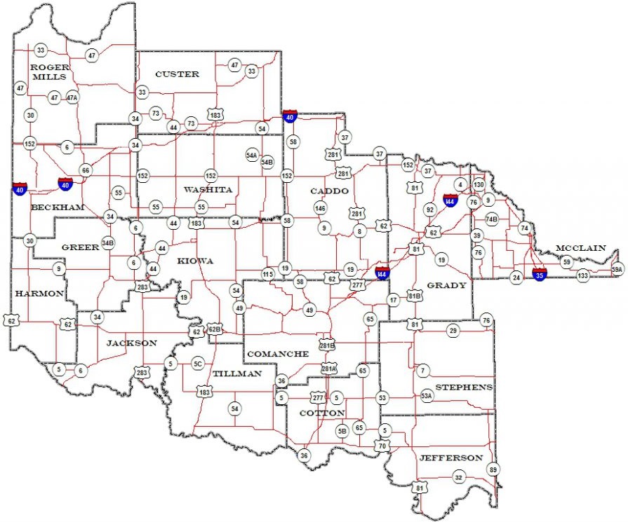 Southwest Oklahoma: Link to Info on Geographic Information Systems